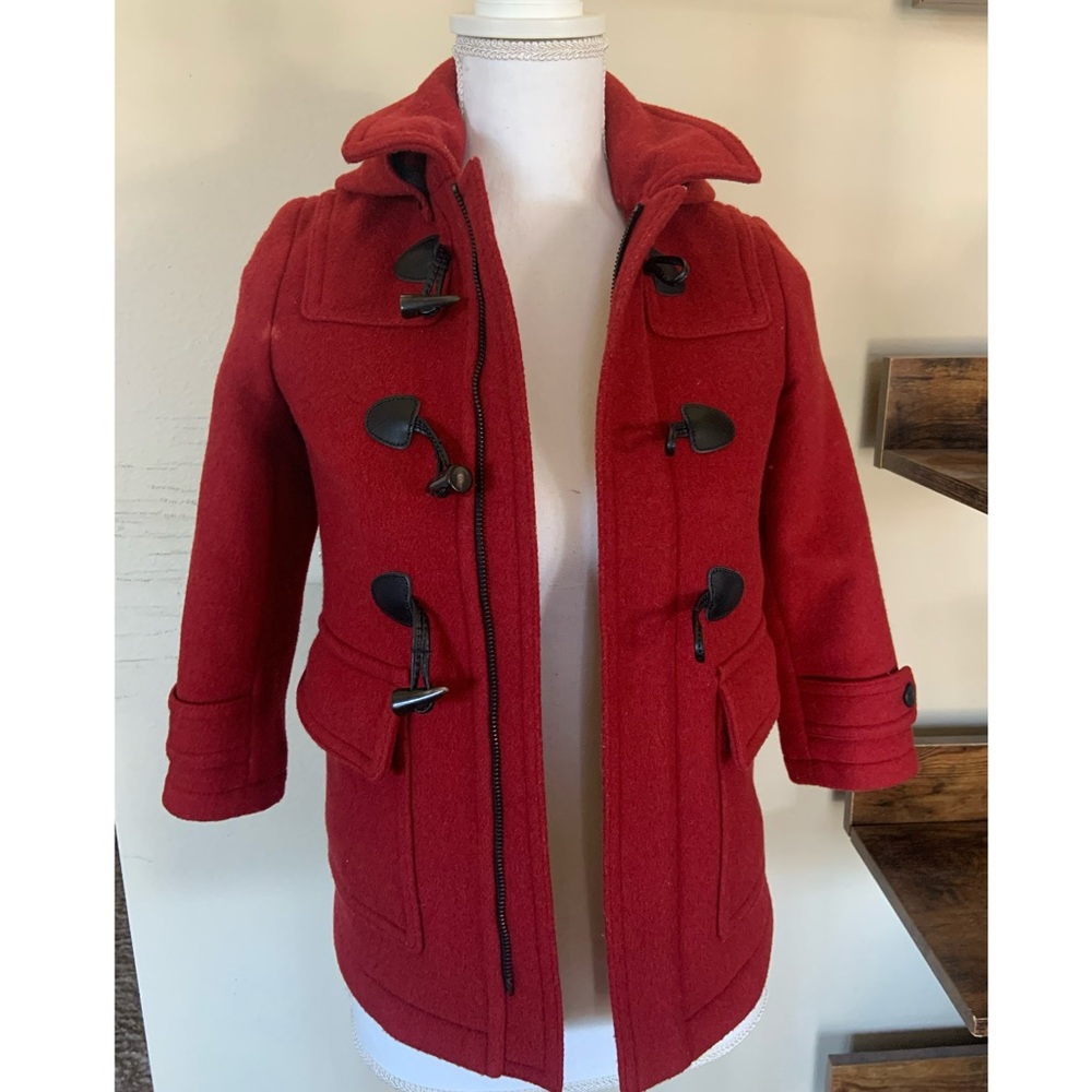 Burberry kids wool coat